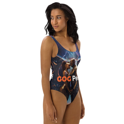 GOG Personality One-Piece Swimsuit