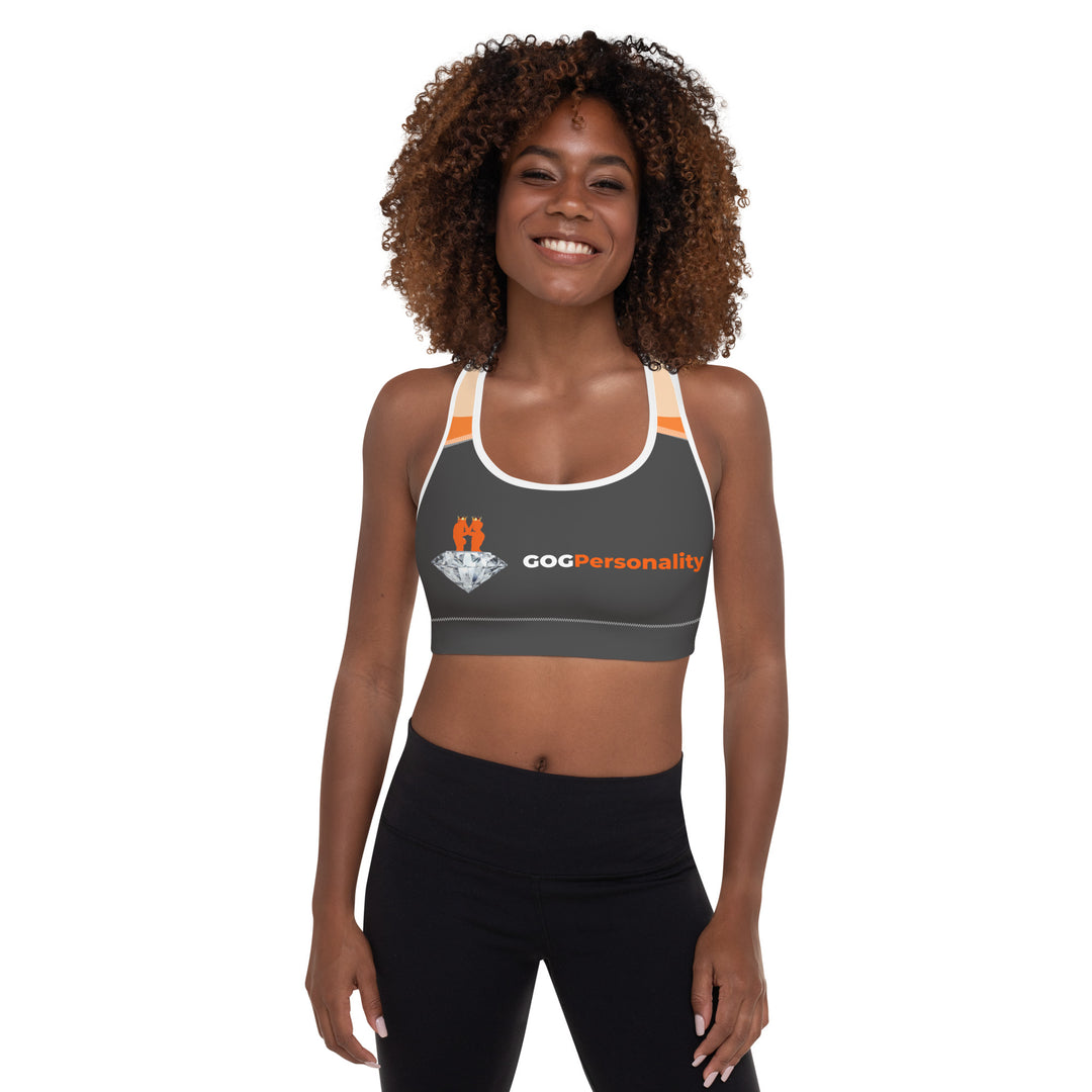 GOG Personality Padded Gray - Sports Bra