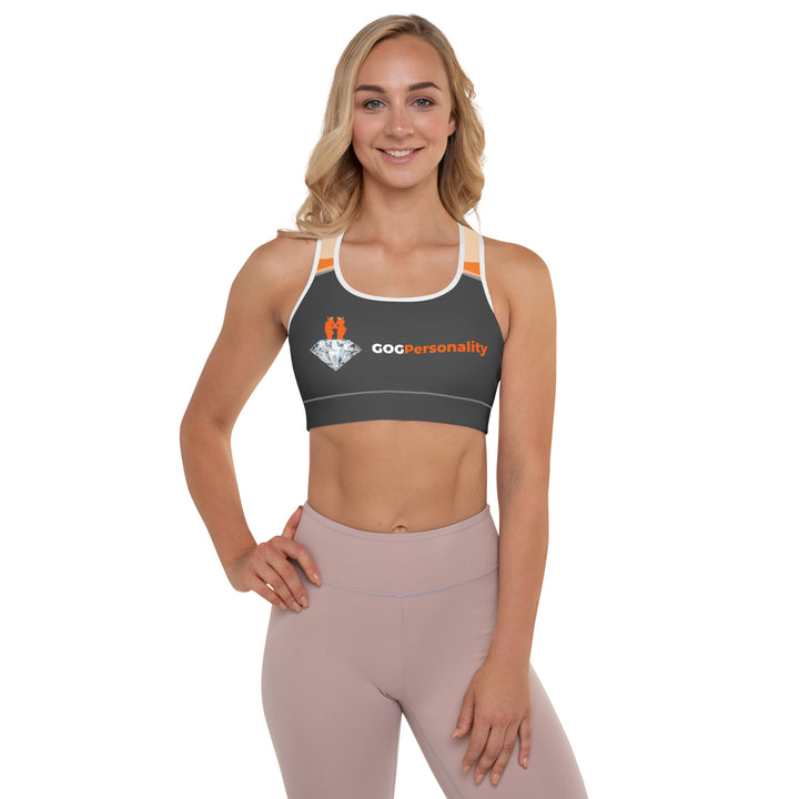 GOG Personality Padded Gray - Sports Bra