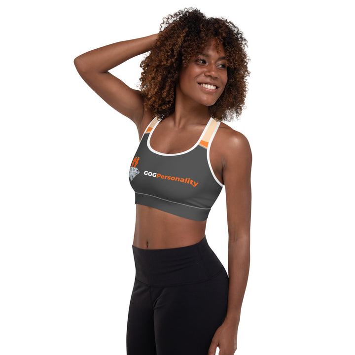 GOG Personality Padded Gray - Sports Bra