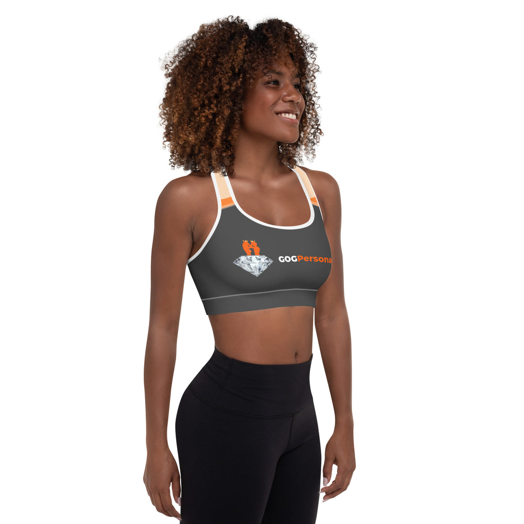 GOG Personality Padded Gray - Sports Bra