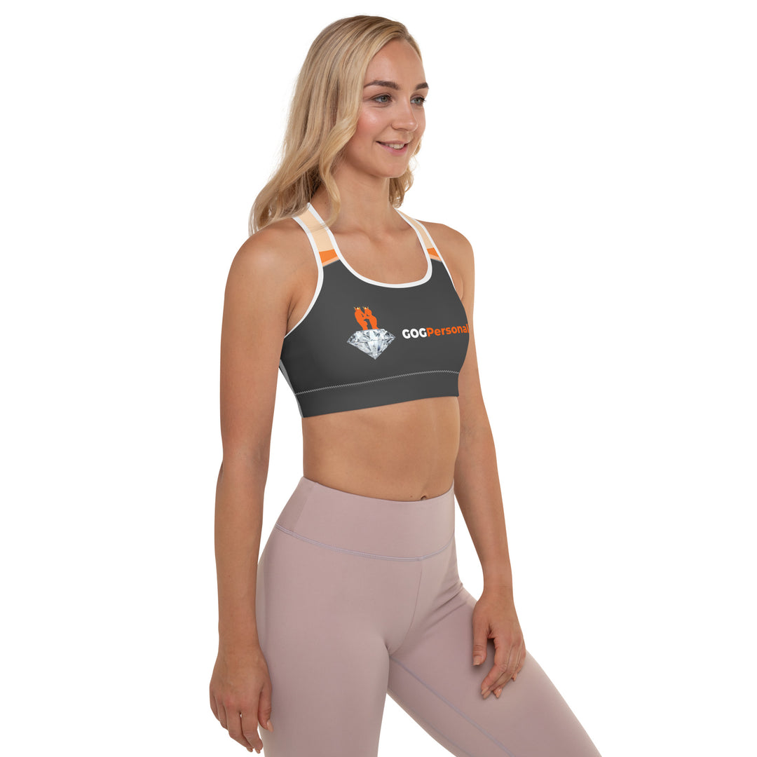 GOG Personality Padded Gray - Sports Bra