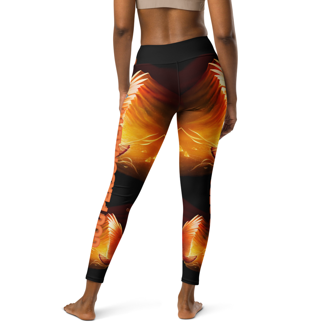 GOGPersonality Rise like a Pheonix Yoga Leggings