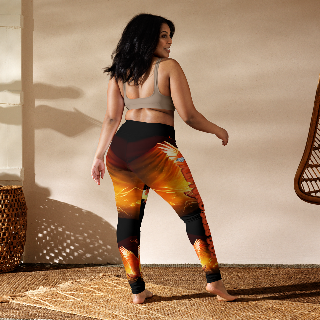 GOGPersonality Rise like a Pheonix Yoga Leggings