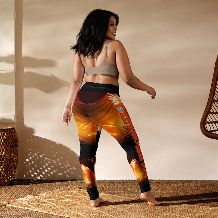 GOGPersonality Rise of a Phoenix Yoga Leggings