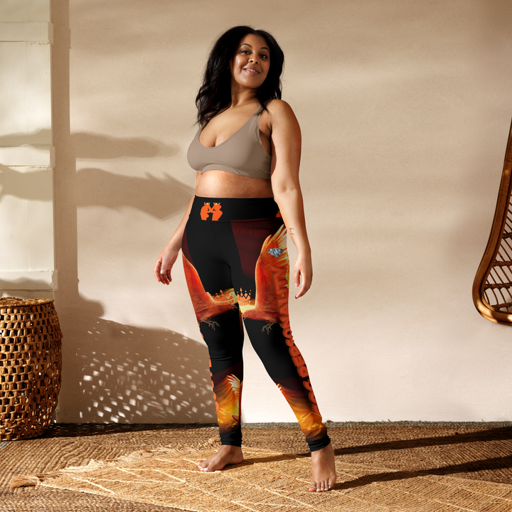 GOGPersonality Rise like a Pheonix Yoga Leggings