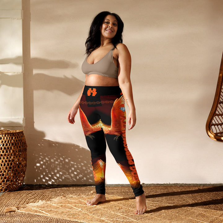 GOGPersonality Rise of a Phoenix Yoga Leggings