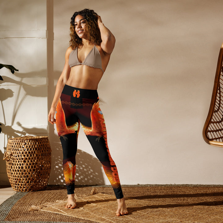 GOGPersonality Rise of a Phoenix Yoga Leggings