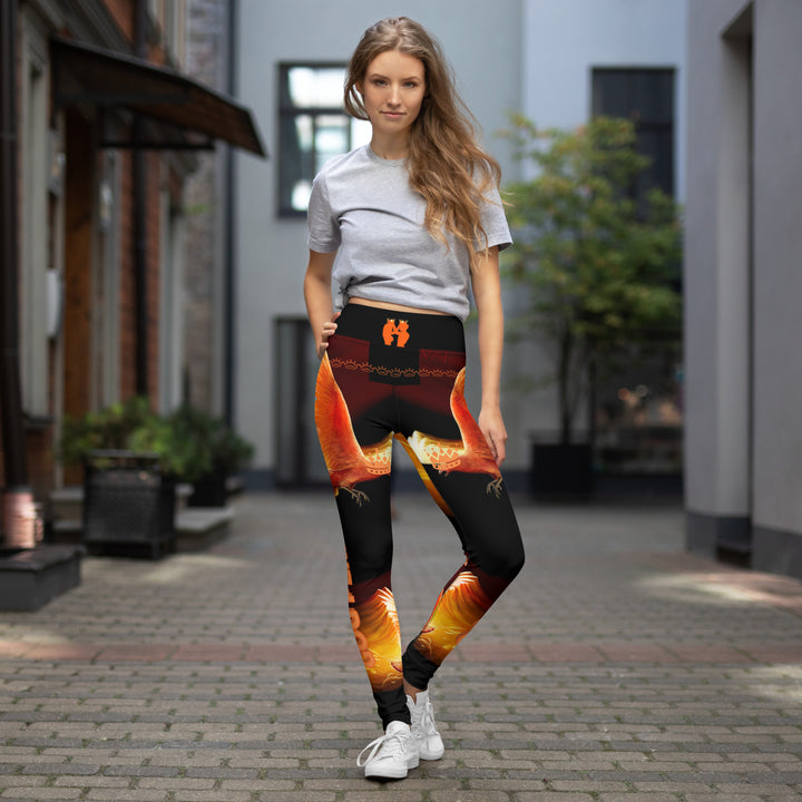 GOGPersonality Rise of a Phoenix Yoga Leggings