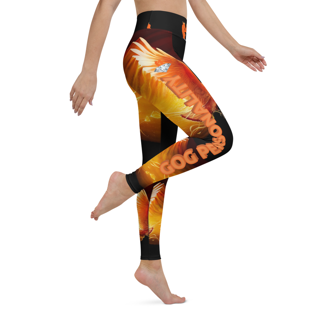 GOGPersonality Rise like a Pheonix Yoga Leggings