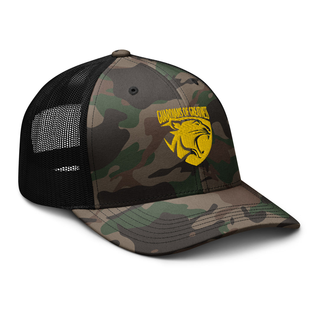 GOG Camouflage trucker hat