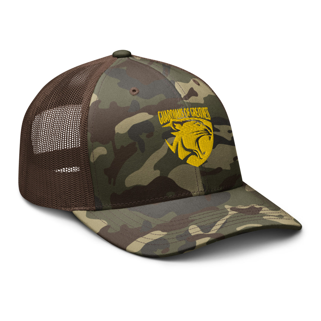 GOG Camouflage trucker hat