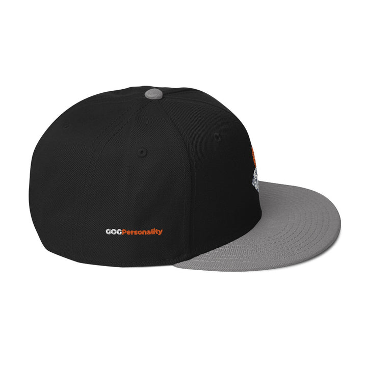 GOGPersonality Snapback Hat - Orange-Red Diamond Logo