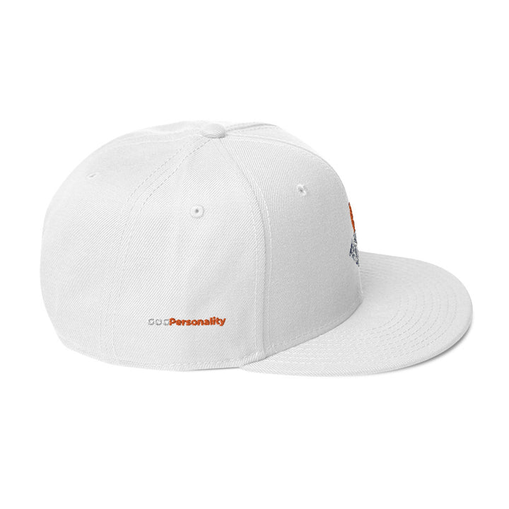 GOGPersonality Snapback Hat - Orange-Red Diamond Logo