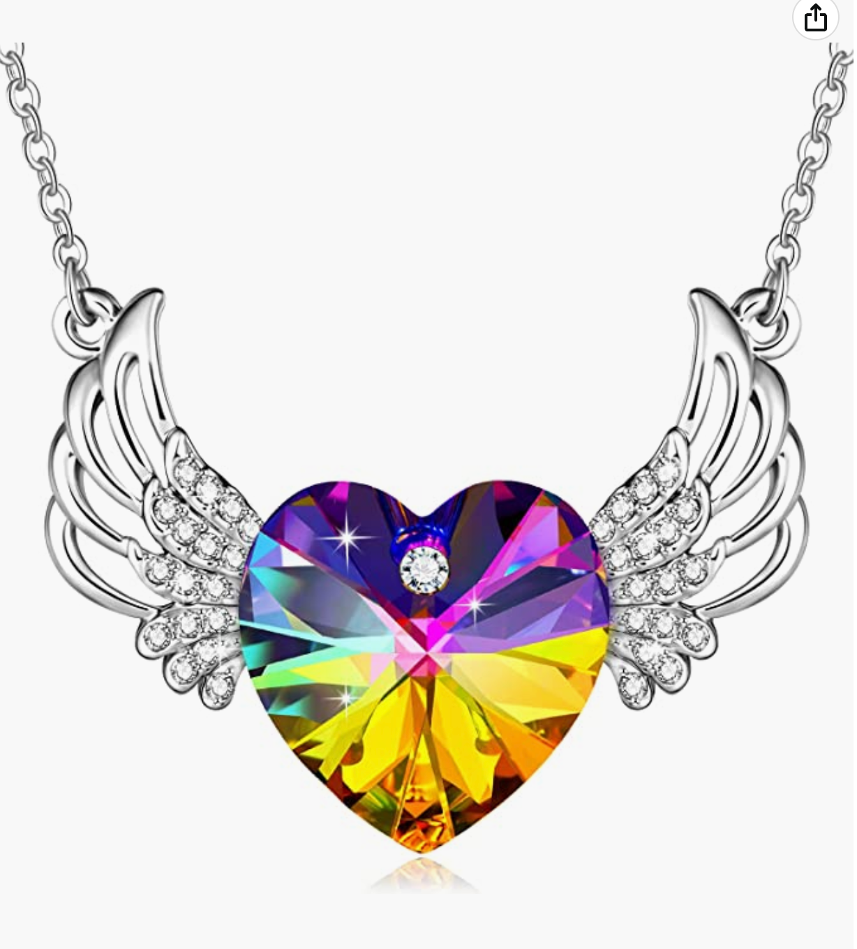 Dark Yellow-Purple Wings - GOG Personality Necklace