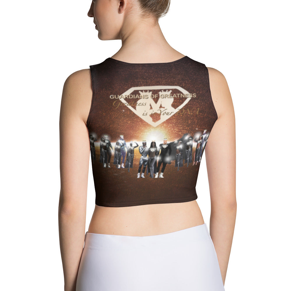 Mahogany GOG Queen's Crop Top