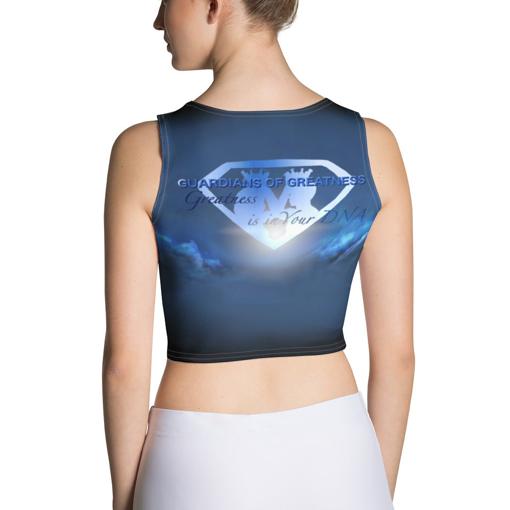 Father's Make a Difference Blue Crop Top