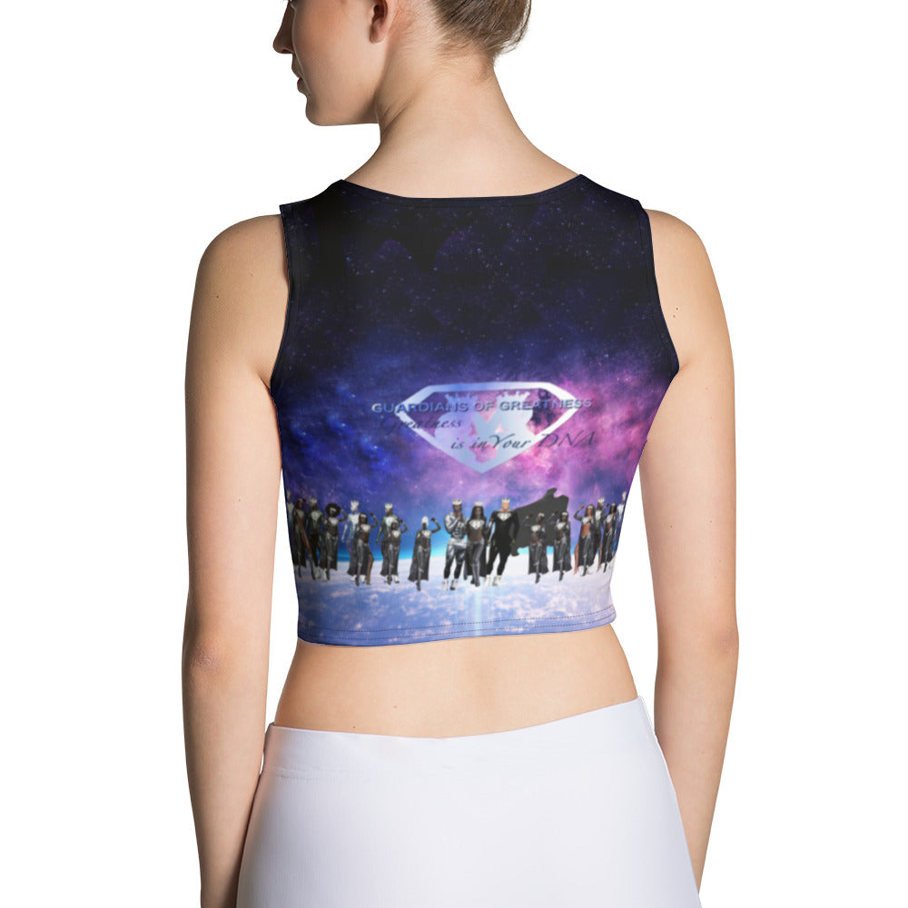 GOG Warrior Purple Crop Top