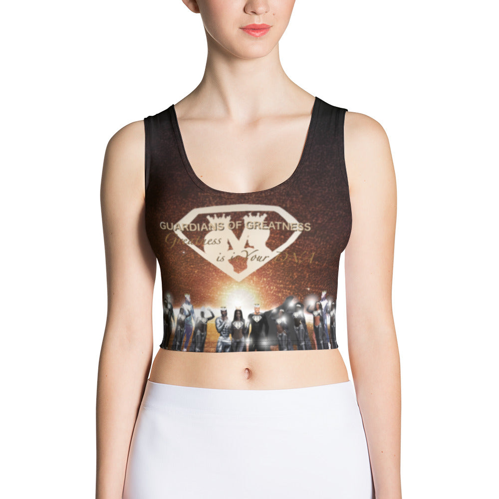 Mahogany GOG Queen's Crop Top