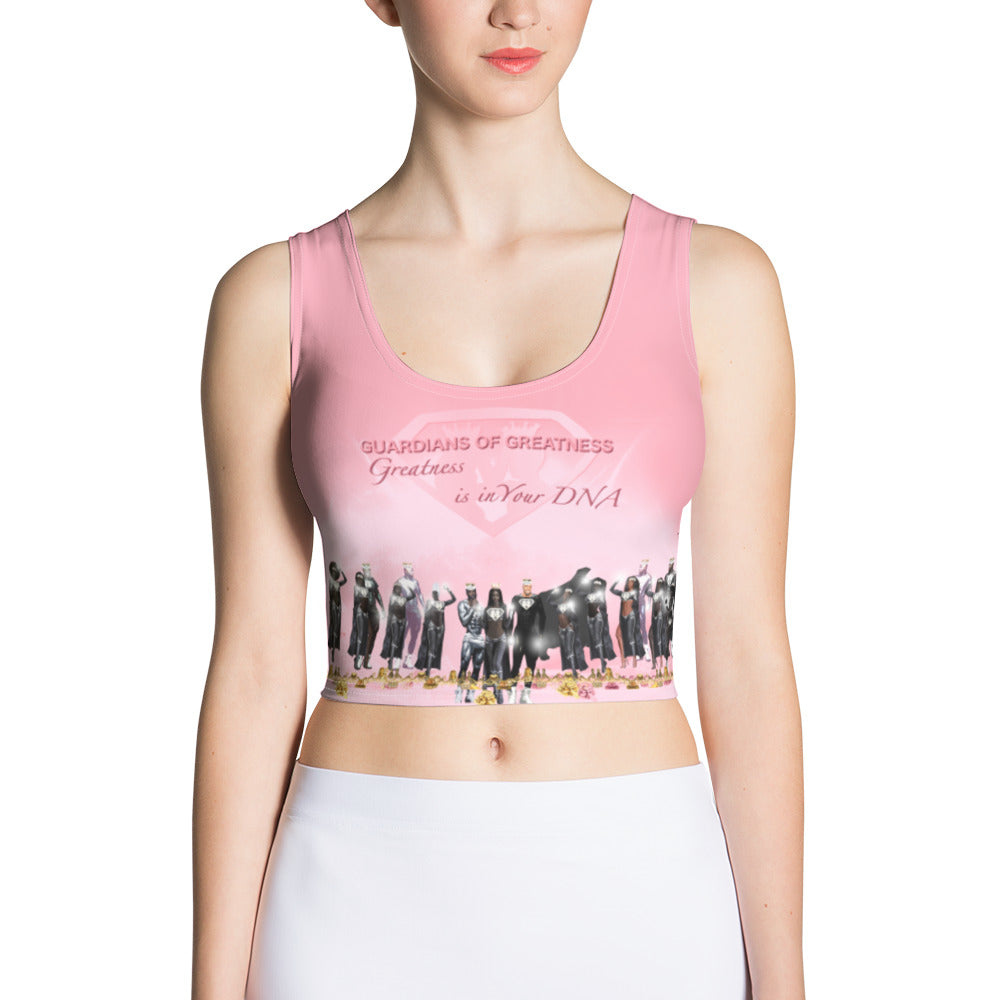 Pink GOG Queen's Crop Top