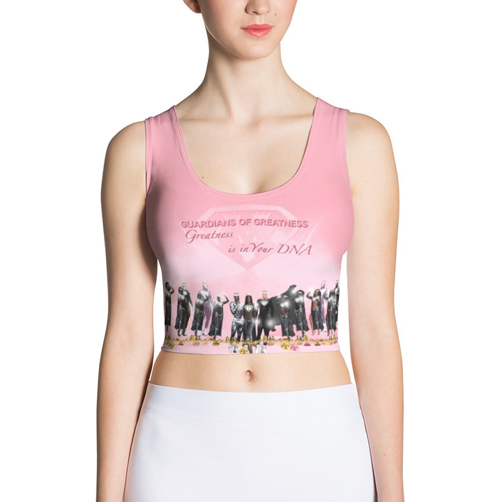 Pink GOG Queen's Crop Top