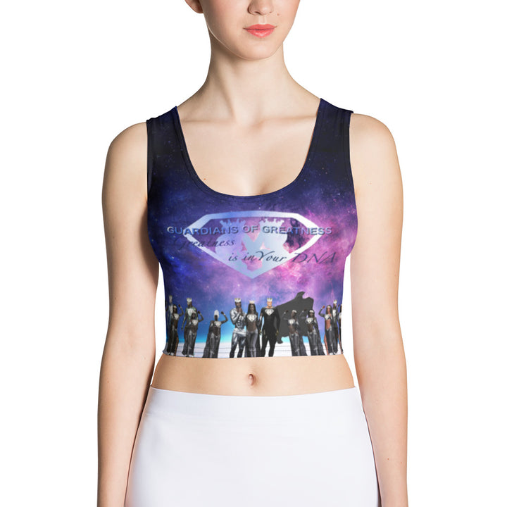 GOG Warrior Purple Crop Top