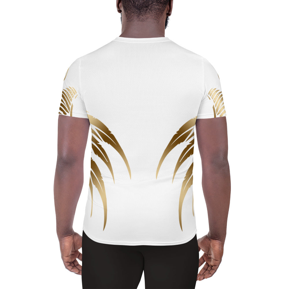 Fly Like an Eagle All-Over Print Men's Athletic T-shirt