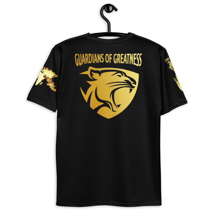 Black & Gold Men's t-shirt Uniform