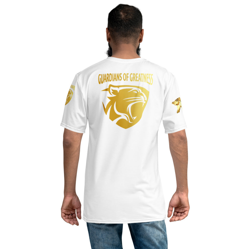 White & Gold Men's t-shirt