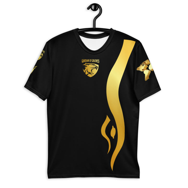 Black & Gold Men's t-shirt Uniform