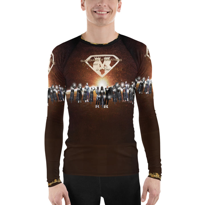 GOG Kings Mahogany Rash Guard Full-Sleeve Shirt