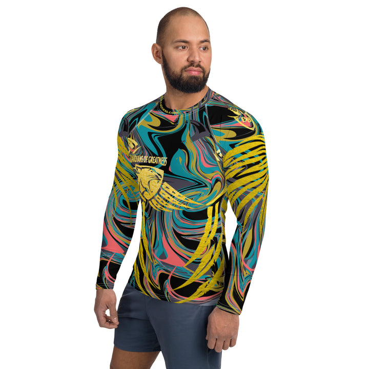 Fly like an eagle - Jazzy -Men's Rash Guard