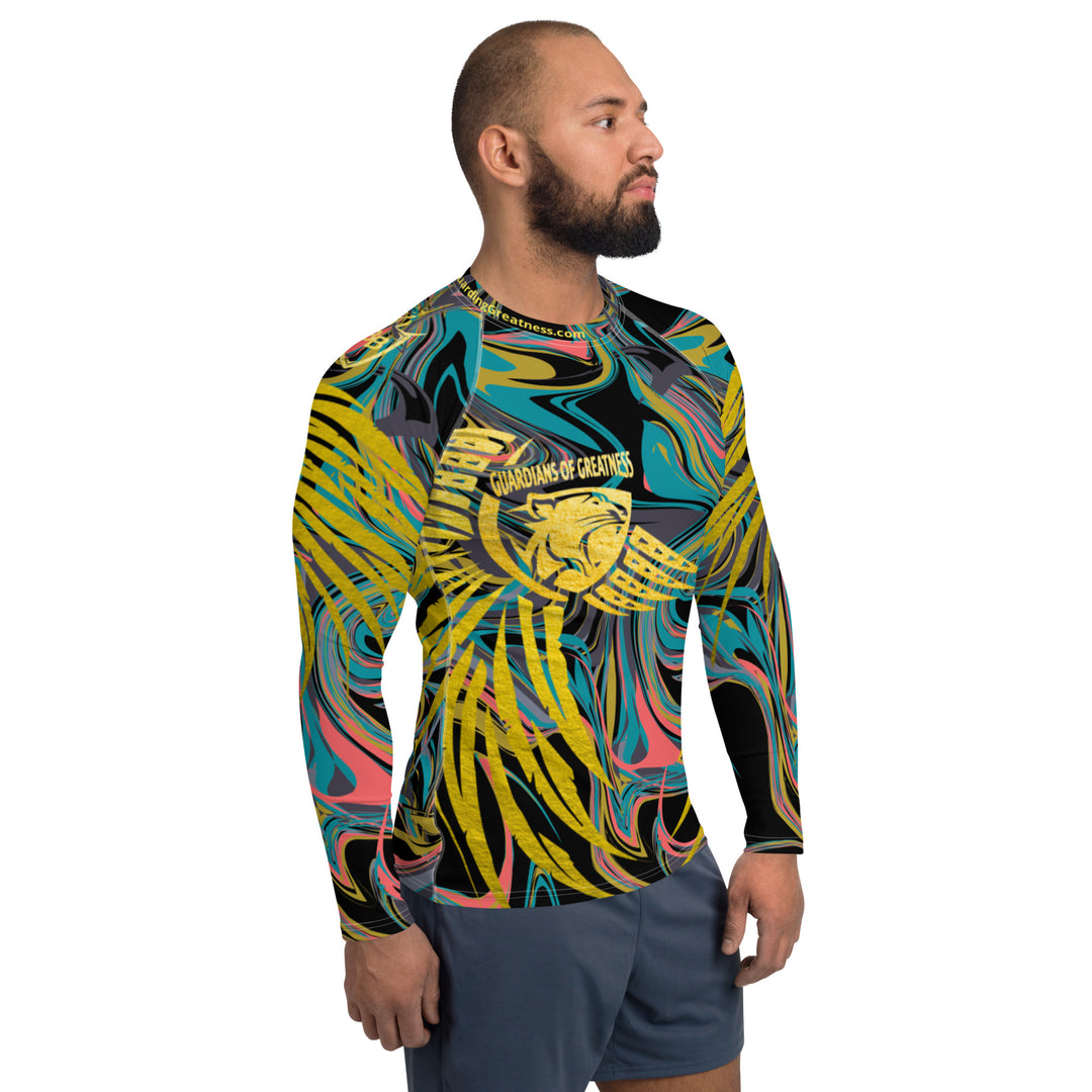 Fly like an eagle - Jazzy -Men's Rash Guard