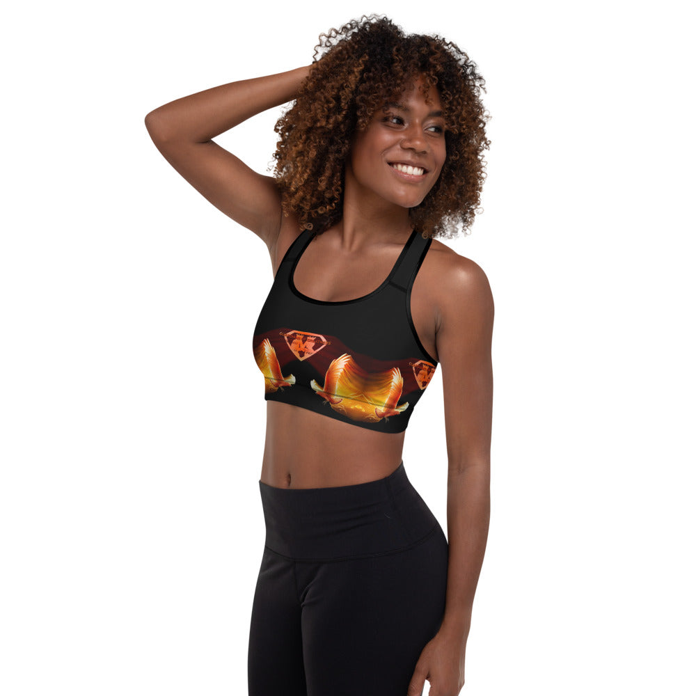 Rise of the Phoenix Padded Sports Bra