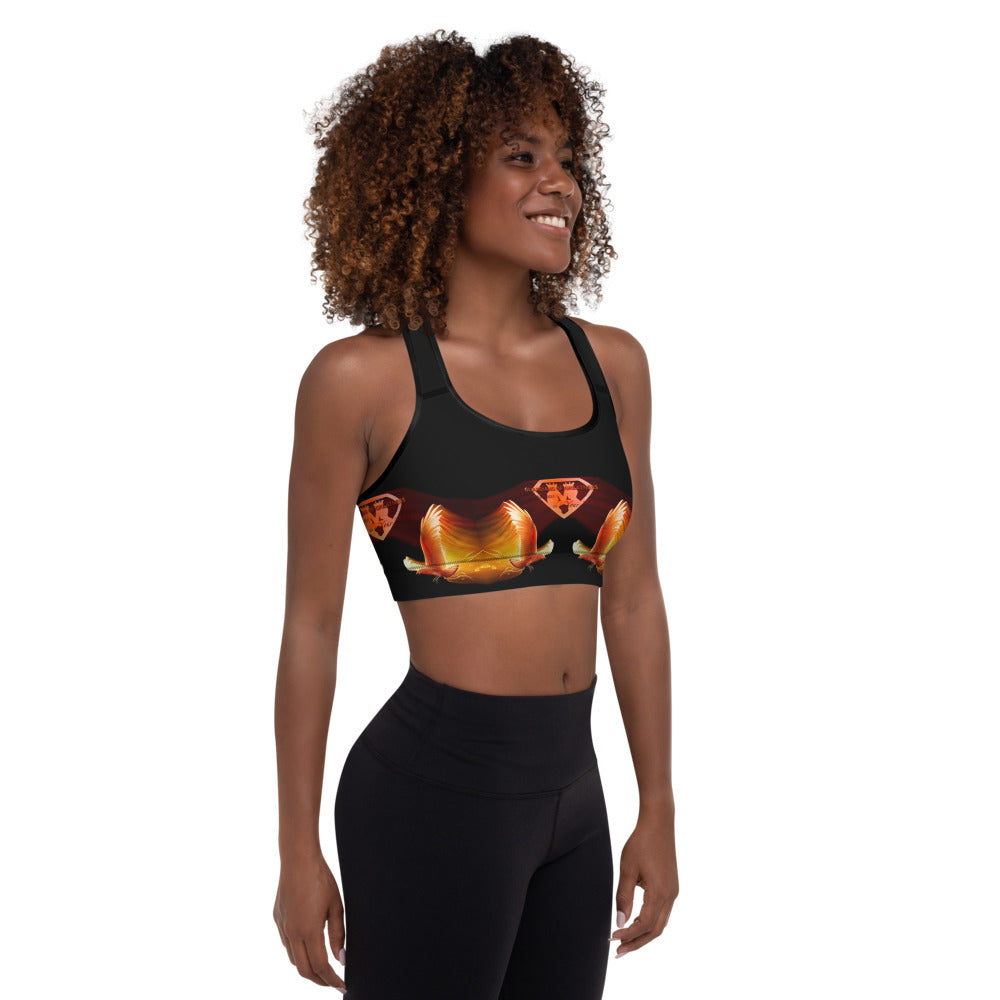 Rise of the Phoenix Padded Sports Bra