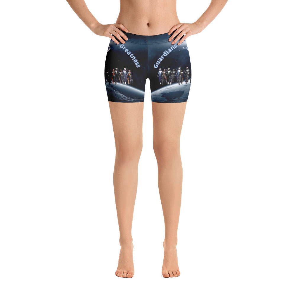 GOG's Dark Blue Warrior Queen Shorts