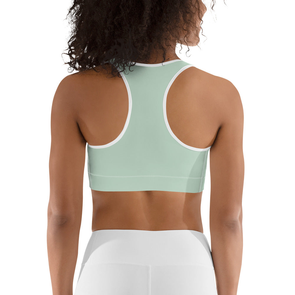 GOG's Green Pastel Queen's Sports bra