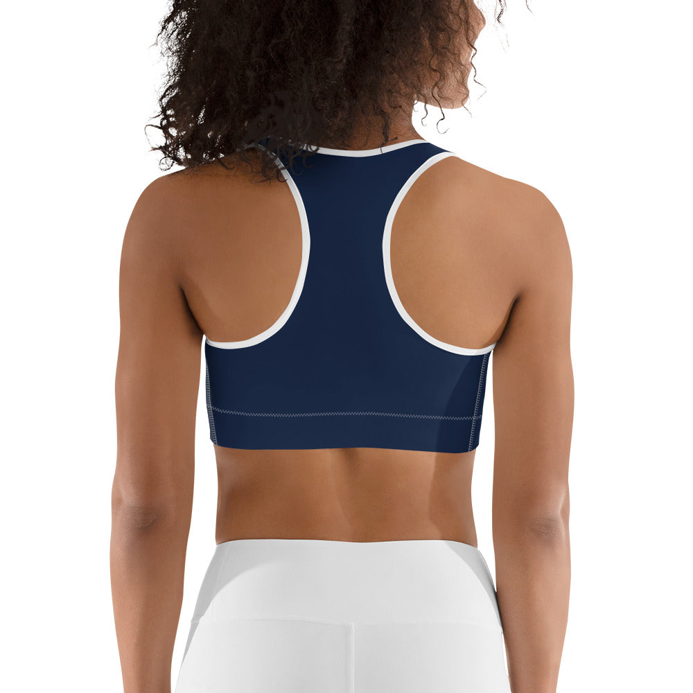 GOG's Blue Queen's Sports bra