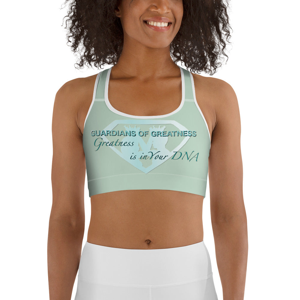 GOG's Green Pastel Queen's Sports bra