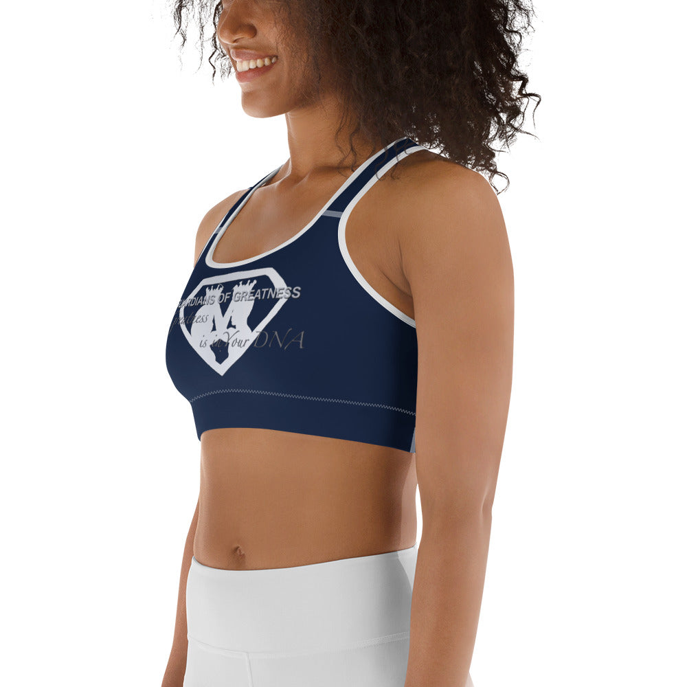 GOG's Blue Queen's Sports bra