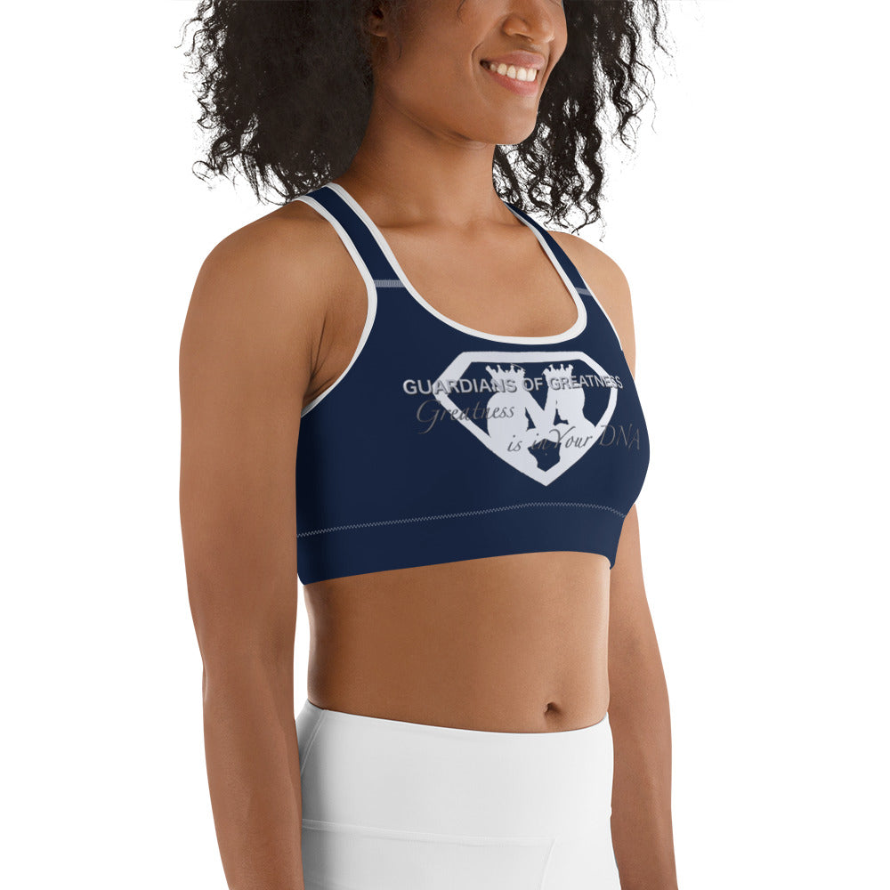 GOG's Blue Queen's Sports bra