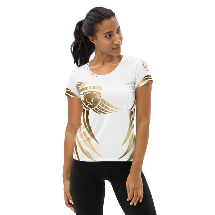 Fly Like An Eagle All-Over Print Women's Athletic T-shirt