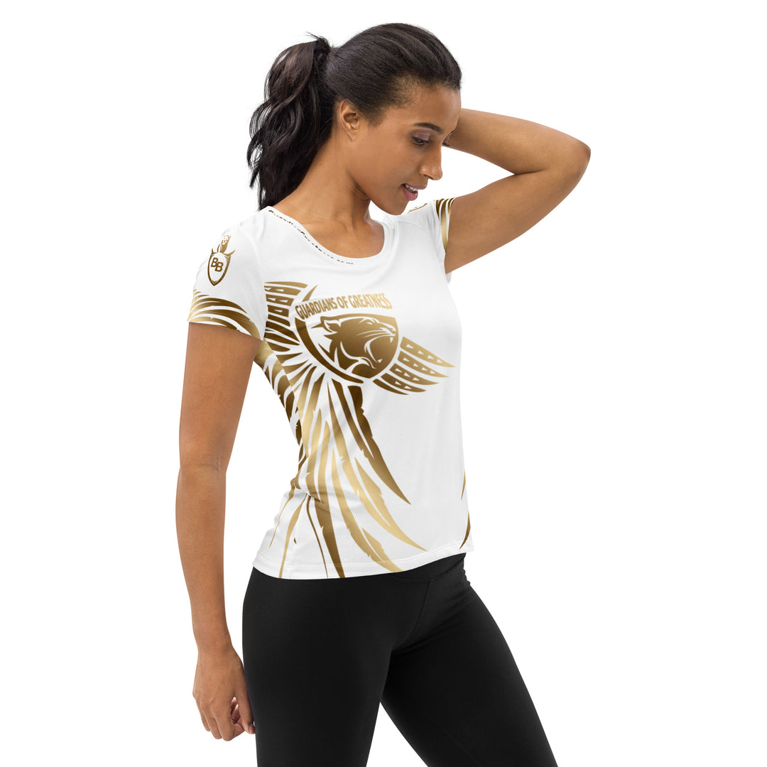 Fly Like An Eagle All-Over Print Women's Athletic T-shirt