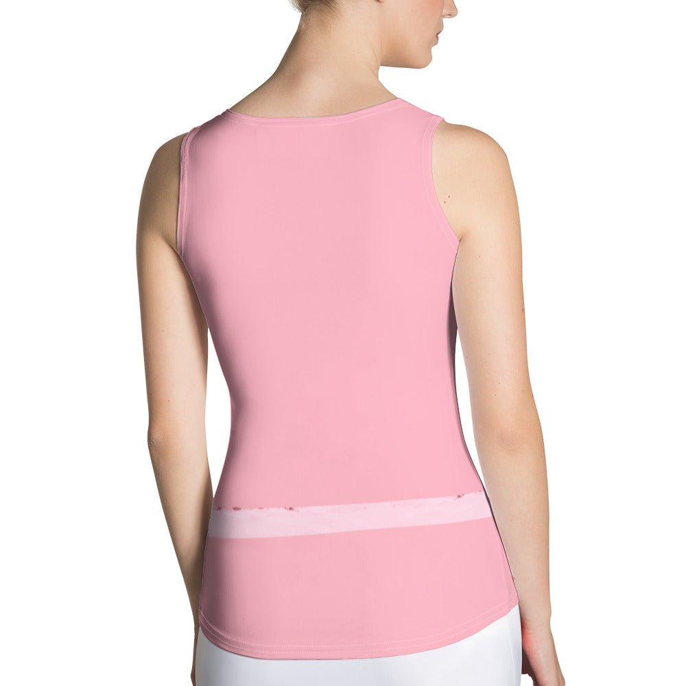 GOG's Pink Princess Sublimation Cut & Sew Tank Top 2