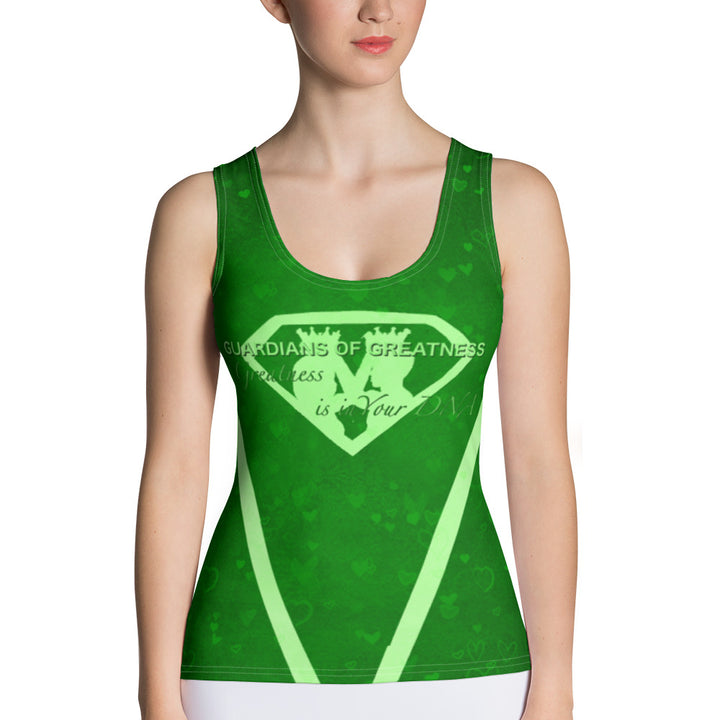 GOG Green Flame Sublimation Cut & Sew Tank Top