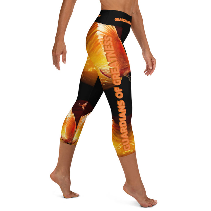 Rise of the Phoenix Yoga Capri Leggings