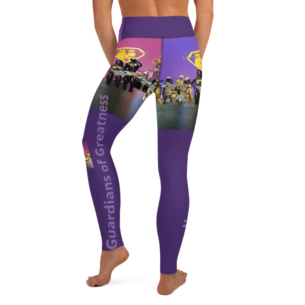 GOG's Purple and Pink Galore Leggings