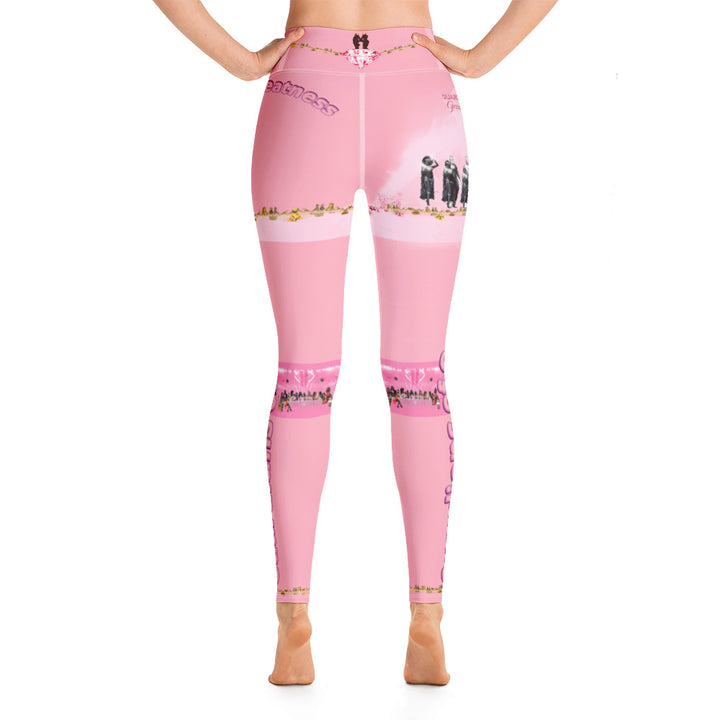 Pink Princess Yoga Leggings 4.0