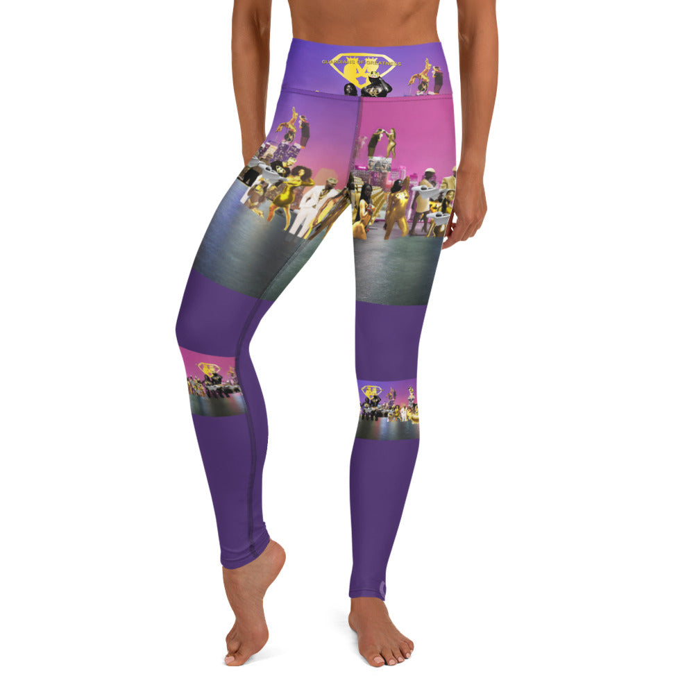 GOG's Purple and Pink Galore Leggings