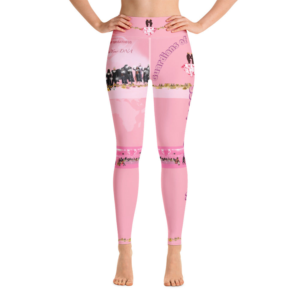 Pink Princess Yoga Leggings 4.0